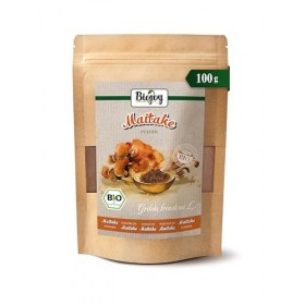 Biojoy Poudre de Maitake BIO 100 g , Champignons Maitake, séchés et finement moulus Grifola frondosa L. Champignons
