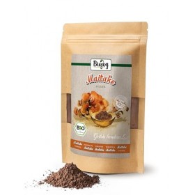 Biojoy Poudre de Maitake BIO 100 g , Champignons Maitake, séchés et finement moulus Grifola frondosa L. Champignons