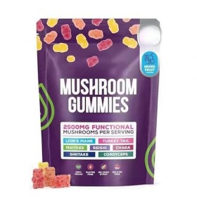 Gummies aux champignons – Gummies aux champignons biologiques et faibles en glucides – Santé immunitaire