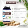 GRANIONS Lions Mane 1000mg – LIONS MANE CHAMPIGNON ADAPTOGENE BIO – Concentration + Focus + Humeur, 30% beta-glucanes + 40% p