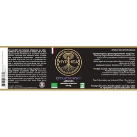 Extrait de Reishi - complément alimentaire - 60 gélules - cure de 1 mois