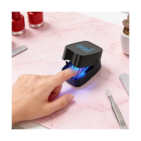 Appareil de lumière LED pour ongles des pieds | Outil rechargeable et sûr - Dispositif de réparation avec lumière LED, pour l
