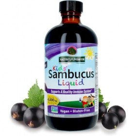 N4tures Answer KlDS S4mbucus Liquide 4000 mg Sureau Noir 240 ml