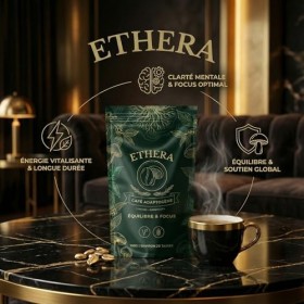 CAFE aux champignons adaptogènes et Ginseng – Vitalité – Concentration – Extrait en poudre de 100 gr soit environ 20 tasses