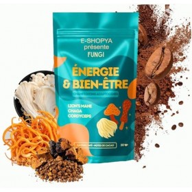 Fungi – Café nouvelle génération aux champignons adaptogènes Cordyceps, Chaga, Lion’s Mane – Énergie stable & goût intense