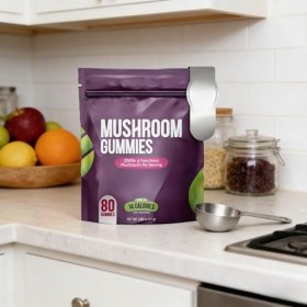 Gummies aux suppléments de champignons Améliore la concentration et la mémoire