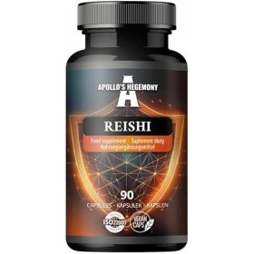 Extrait de champignon reishi 300 mg 30% de polysaccharides - 90 gélules végétaliennes - Complément alimentaire vital à base