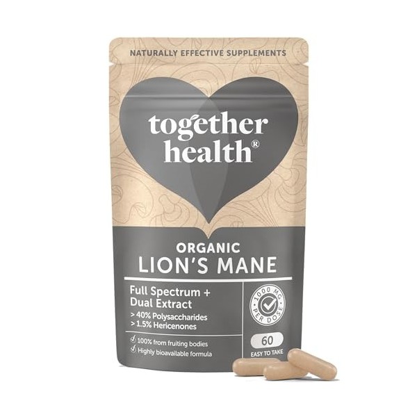 HONGO MELENA DE LEON ORGANICO – à prendre régulièrement selon la dose conseillée, complément alimentaire sous forme de gélule