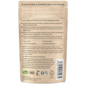 HONGO MELENA DE LEON ORGANICO – à prendre régulièrement selon la dose conseillée, complément alimentaire sous forme de gélule