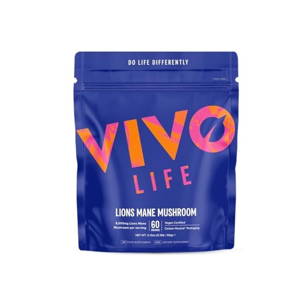 Lions Mane Mushroom Powder extrait 8:1 