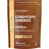 Cordyceps Sinesis 6500mg | Extrait 10:1 | Pour 4 Mois - 120 Poudre Gélules Véganes | 40% Polysaccharides | Horbaach