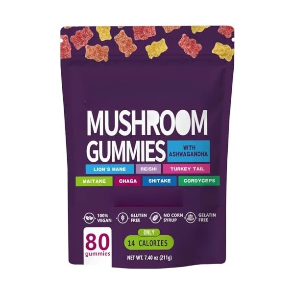 Organic - champignons - concentration et énergie