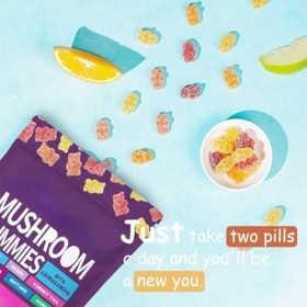 Organic - champignons - concentration et énergie