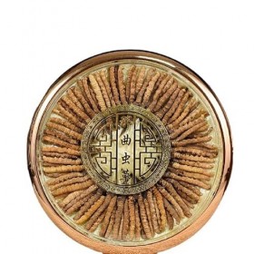 WonderLand Herbs Nagqu Dry Goods Lot de 100 boîtes cadeaux traditionnelles nourrissantes tibétaines haute altitude Cordyceps 