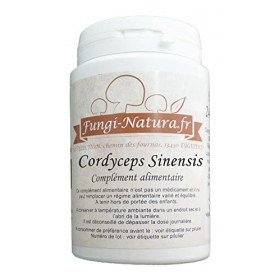 CORDYCEPS SINENSIS DOUBLE EXTRACTION 240 GELULES - Garanti 30% de polysaccharides, 1% Cordycepine et 0,5% Adénoside - Société