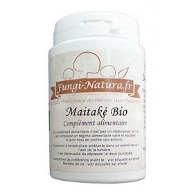 MAITAKE BIO EXTRAIT 240 GELULES - Standardisé garanti à 30% de polysaccharides minimum - Société Française - Certifié Bio