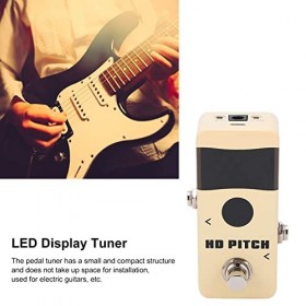 Pédales deffet, Accordeur de Mini-pédales Haute Précision pour équipements électroniques