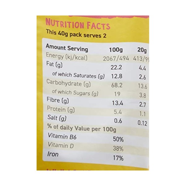 Other Foods Champignons Shiitake croquants 40 g 