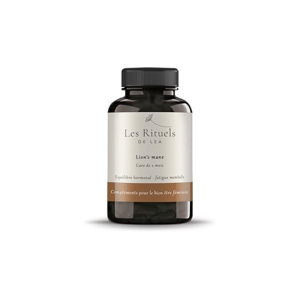 Lions Mane en gélules - 60 jours - 500mg