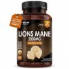 New Leaf Products 180 Comprimés de Champignon Crinière de Lion, Complément dExtrait de Crinière de Lion, Comprimés de Lions