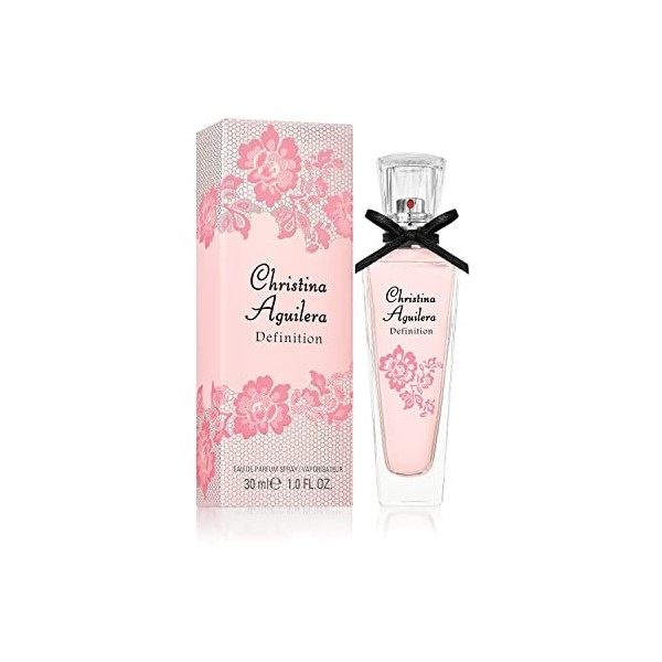 Christina Aguilera Definition, Eau de Parfum pour Femme Vaporisateur, Senteur Orientale et Florale, Parfum de Luxe