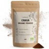 Cupplement | Chaga 60 grammes | Biologique | Cuillère gratuite | Poudre de champignons de la plus haute qualité