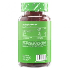 Gommes Lion’s Mane – Extrait 2500 mg + Vitamines B6, B12, Iode – Focus, Mémoire & Système Nerveux – Nootropique Vegan Sans Su