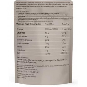 Café champignons adaptogenes|Gout café délicieux|Lions Mane-Concentration|Racine de Maca-Énergie|Ashwagandha-anti-Stress|Bac