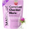Complexe Chardon Marie 1000mg + Magnésium et Silicium Extra Fort - Régénérant Foie, Protection, Détox, Digestion 60 Gélules V