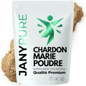 Poudre de Graines de Chardon-Marie Dégraissée | 80% Silymarine | Détox Foie, Protection Hépatique, Digestion | Silybum Marian