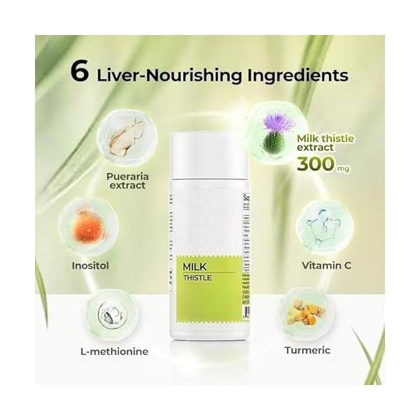 Chardon-Marie | Soutien à la désintoxication et à la réparation du foie, sans OGM