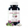 Alzuro Labs Liver Complex 4, 6200 mg, 90 Gélules Véganes | Chardon-Marie Haute Dose, Artichaut, Chanca Piedra & Ortie | Compl
