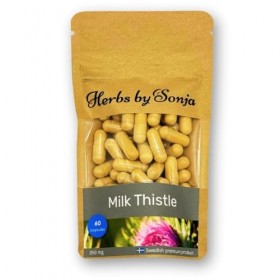 Gélules de Chardon-Marie 350 mg – Extrait 20:1 hautement concentré – Standardisé à 80% de silymarine – 60 gélules – Complémen