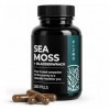 Sea Moss Lot de 180 gélules 100 % naturelles de mer irlandaise et algue végane sans additifs 500 mg Superaliment pour système