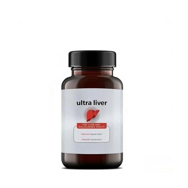 Supplément Ultra Liver pour le soutien du foie et de la vésicule biliaire, et plus encore - Cleanse Detox & Repair