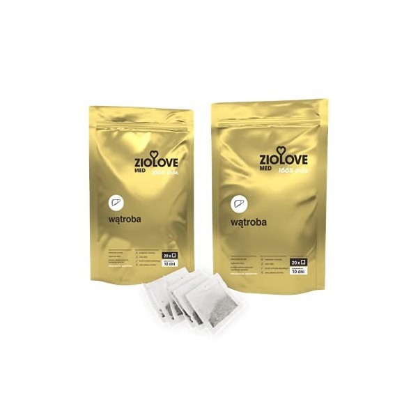 WATROBA Lot de 20 sachets x 2 g