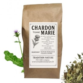 Tisane Plante Coupée Chardon-Marie Silybum Marianum 250 G | Tradition Nature