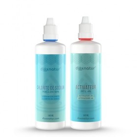 DIOXNATUR® - Kit de production de dioxyde de chlore 140ml - Non destiné à la consommation humaine Direct 