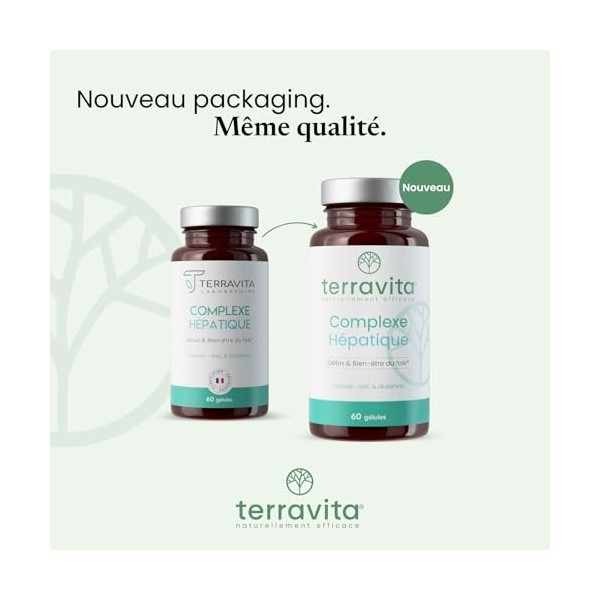 Complexe Hépatique | Glutathion + NAC + Chlorelle + Bétaïne | 4 Actifs Detox pour Protection et Régénération du Foie | Élimin