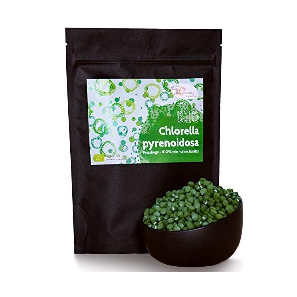 1kg Tablettes de chlorella pyrenoidosa Bio – certifiées Naturland 400mg