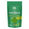 SOLNATURAL CHLORELLA polvo 125gr. BIO – peut être utilisé régulièrement selon les besoins individuels, produit spécialisé pou