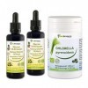 Biotraxx - Nettoyant pour les reins et les bulles 100% naturel - 2 x 50 ml dencre + 200 g de chlorella - Fabriqué en Allemag