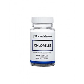 Roches Marines - Complément alimentaire Chlorelle BIO - Vitalité - Détoxification de lorganisme - Apport en vitamines, minér
