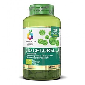 Bio Chlorella - Supplément de chlorelle biologique 200 comprimés - favorise les fonctions purificatrices de lorganisme - 100