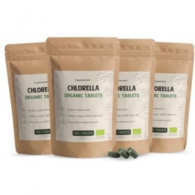 Cupplement Chlorella Comprimés 500 mg Combideal Bio 4x 300 Comprimés - Algues - Détox Chlorelle