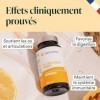 NOVOMA Curcuma 300mg Breveté Meriva®, avec Gingembre, Soutient la Digestion et le Confort Articulaire, Haute Teneur en Curcum