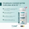 Curcuma CurcuGREEN® BCM-95® 60 gélules Hexa3