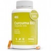 Curcuma avec Poivre Noir et Gingembre Certifié BIO | 300 Gélules | Écologique & Végane | 1400mg | Curcumine + Pipérine à Haut