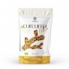 Gélules de curcuma ERBOTECH BIO, paquet de 100g, env. 140 gélules, 100% pures et biologiques, concentrées et sans additifs, c