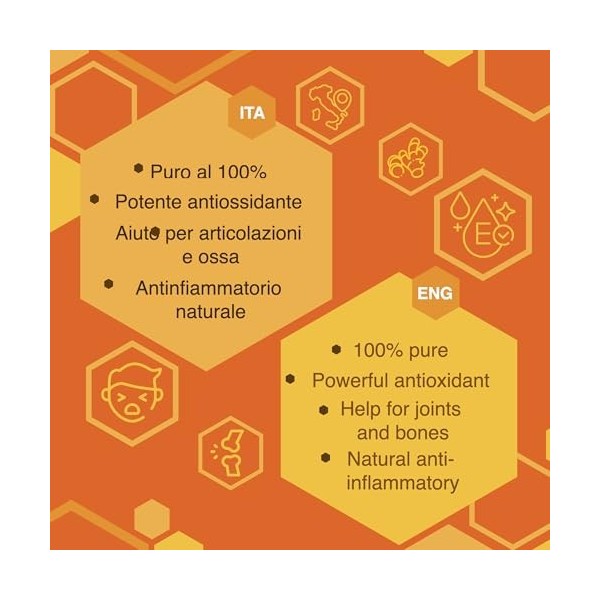 Gélules de curcuma ERBOTECH BIO, paquet de 100g, env. 140 gélules, 100% pures et biologiques, concentrées et sans additifs, c